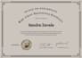 design diploma, ged, degree, college certificate, or transcript